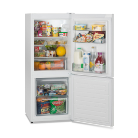 Montpellier 55cm Low Frost Fridge Freezer - White