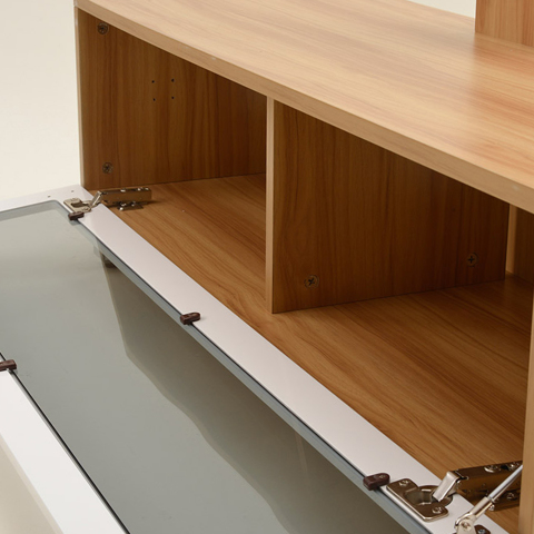 TTAPC  Munich 1050mm Width Up To 60" TV Stand  - Oak