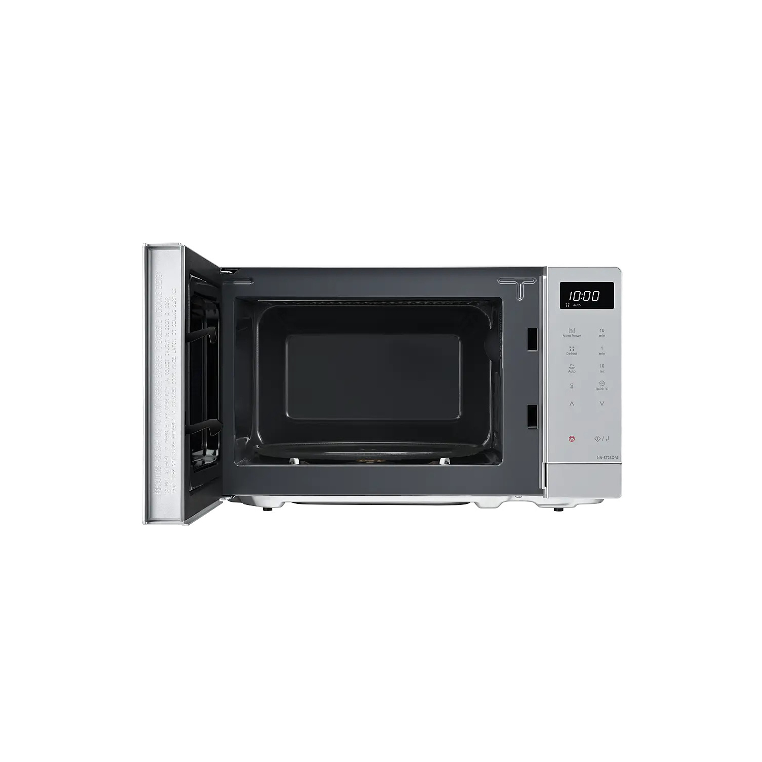 Panasonic 20Ltr 800w Microwave Solo - Silver full image