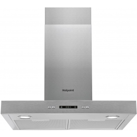 Hotpoint 60cm Cooker Hood - Stainless Steel