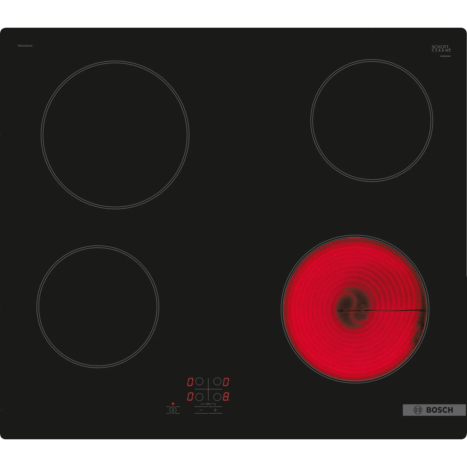 Bosch 60cm Ceramic Hob Touch control full image