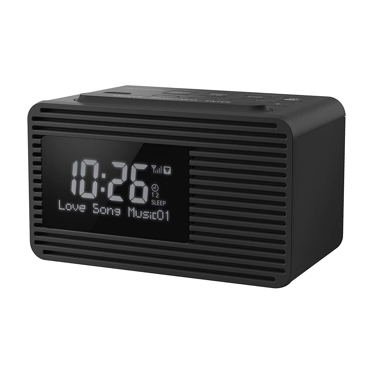Panasonic Dab/Fm Clock Radio (black) - 0