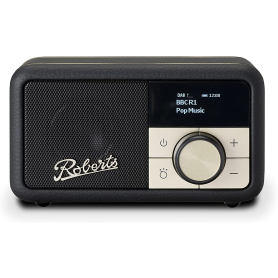 Roberts Radio Revival Petite DAB/DAB+/FM/Bluetooth Radio - Black