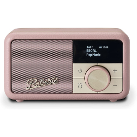 Roberts Radio Revival Petite DAB/DAB+/FM/Bluetooth Radio - Dusky Pink
