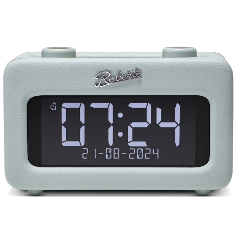 Roberts Radio Clock Radio - DAB / FM / Bluetooth - Blue