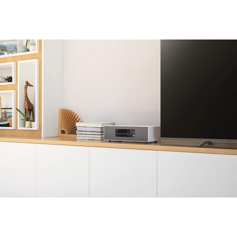 Panasonic CD Stereo System DAB Radio (white)