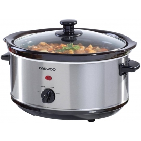 Daewoo 3.5 Ltr Slow Cooker (stainless steel)