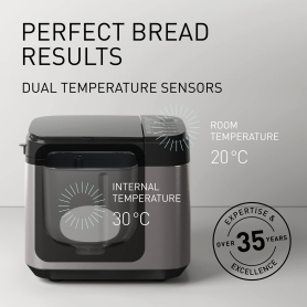 SDR2530KXC  Panasonic Fully Automatic Breadmaker With Raisin & Nut Dispenser - Silver - 2
