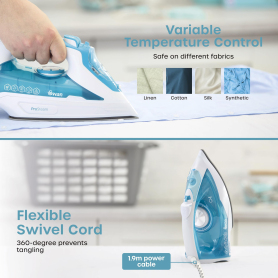 Swan 2800w Steam Iron - Green - 1