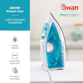 Swan 2800w Steam Iron - Green - 2
