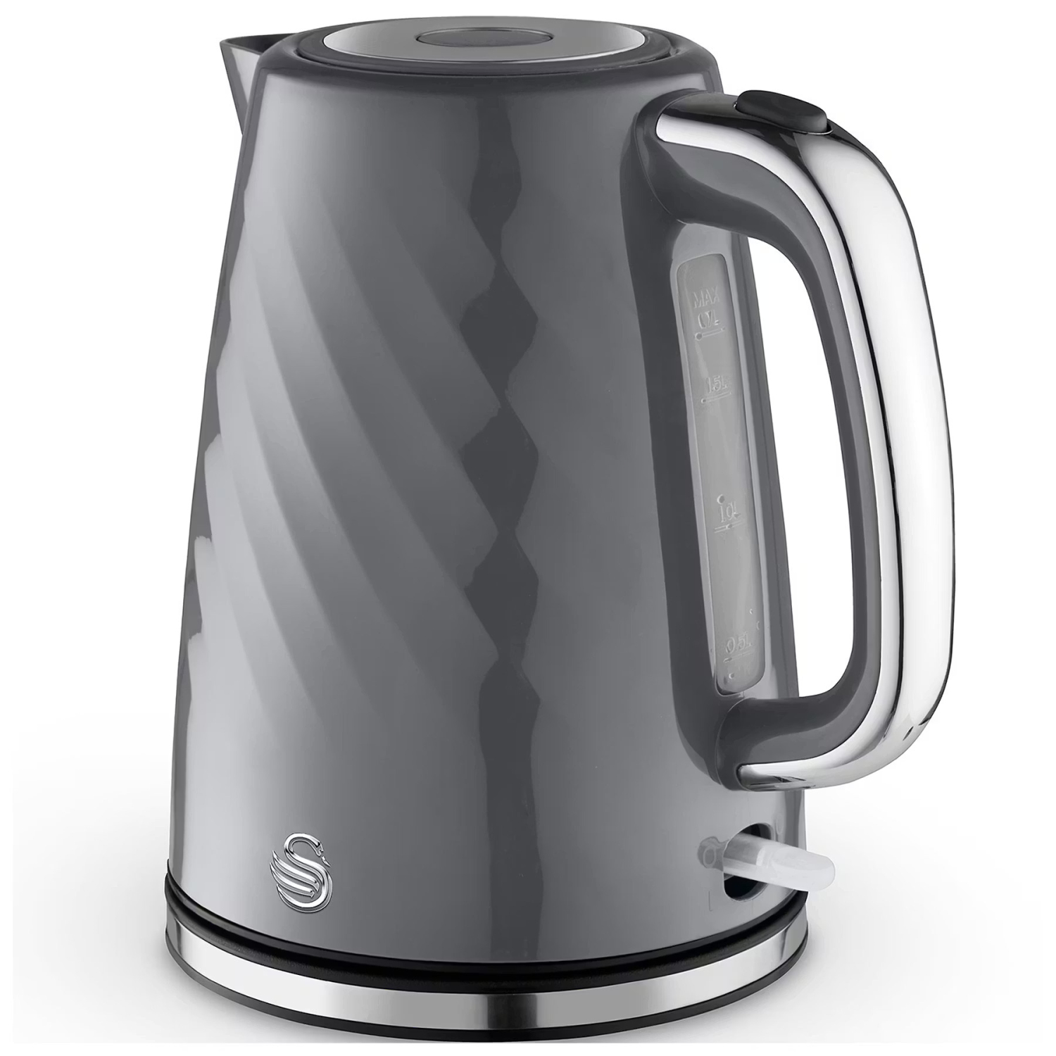 Swan Jug Kettle - Grey full image