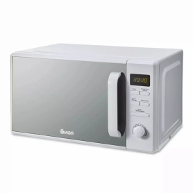 Swan 800w 20 Ltr Microwave Solo - White