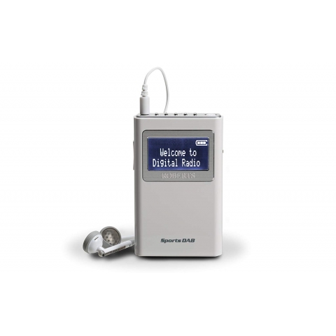 Roberts Radio Pocket Digital Fm Radio (white)