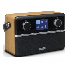 Roberts DAB / DAB+ / FM RDS digital radio/ TFT colour display/ Bluetooth  and with rubber bumper. - Bek's Electrical