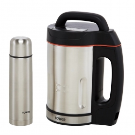 Tower 1.6 Ltr Soup Maker - Stainless Steel