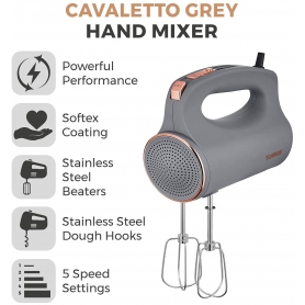 Tower 300w Hand Mixer - Grey - 1