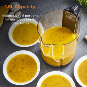 Tower 1.6L Vizion Soup Maker - Stainless Steel & Black - 3