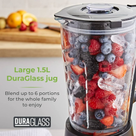 Tower Jug Blender & Grinder Grinder 500w - Black - 1