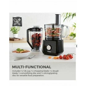 Tower 750w Food Processor With Blender (black) - 2