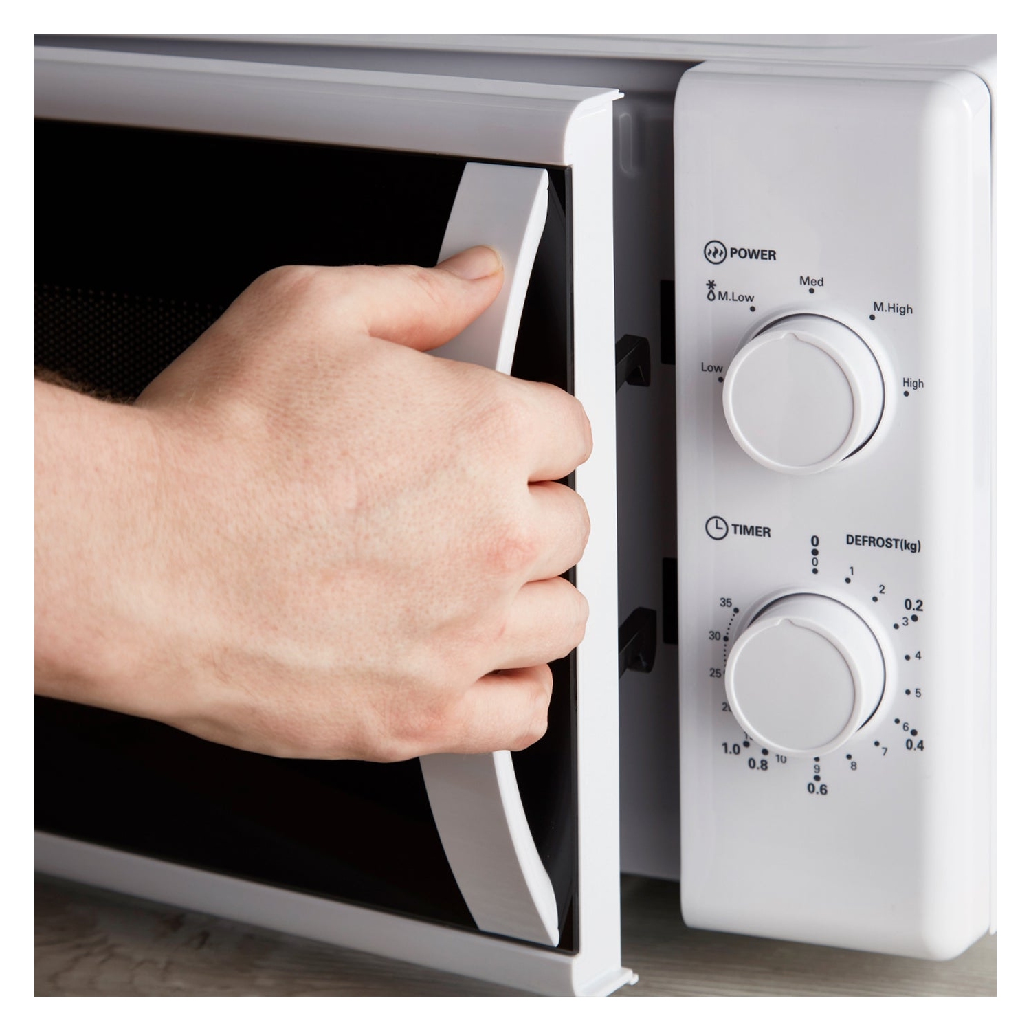 Tower 20 Ltr Manual Microwave (white) - 3