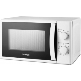 Tower 20 Ltr Manual Microwave (white) - 0