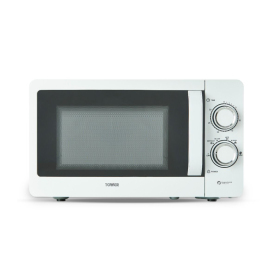 Tower 20 Litre 800W Manual Microwave with Mirror Door - White