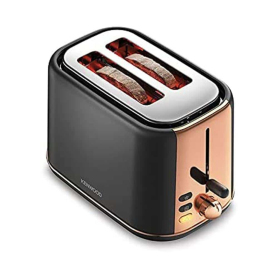 Kenwood 2 Slice Toaster - Grey & Gold - 1