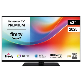 Panasonic 43" 4K QLED Fire TV - Black