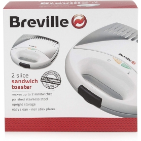 Breville Sandwich Toaster (white) - 3