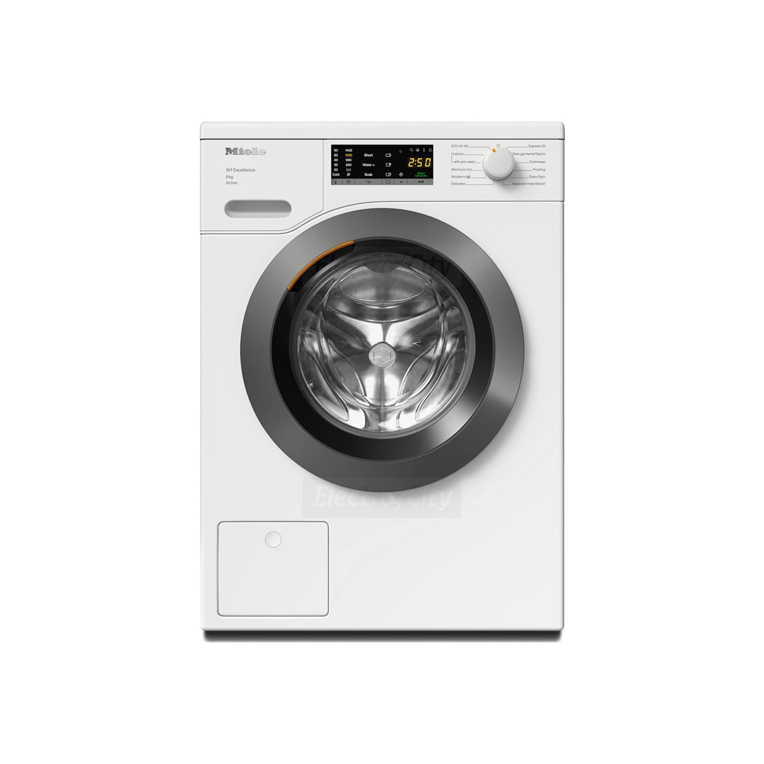 Miele 8kg 1400 Spin Washing Machine - White full image