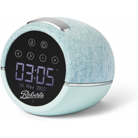 Roberts Radio Digital Clock Radio With Bluetooth - Blue