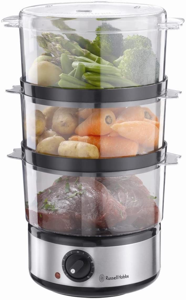 Russell Hobbs 3 Tier Food Steamer (stainless steel) thumbnail image