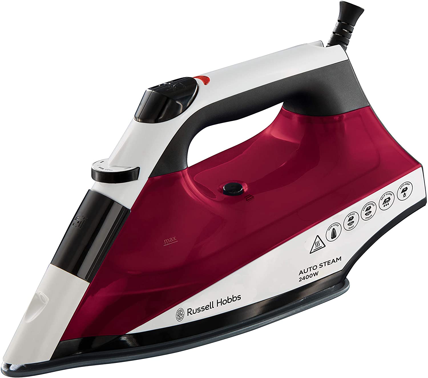 Russell Hobbs 2400w Steam Iron (red) thumbnail image