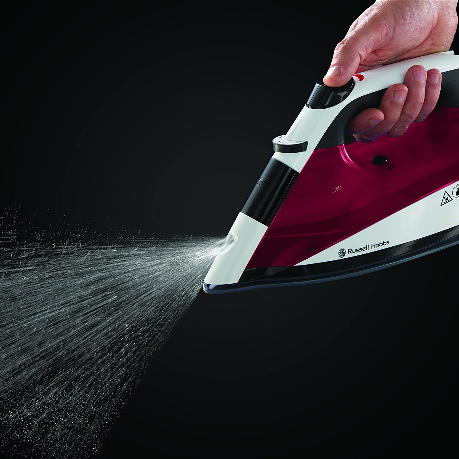 Russell Hobbs 2400w Steam Iron (red) thumbnail image