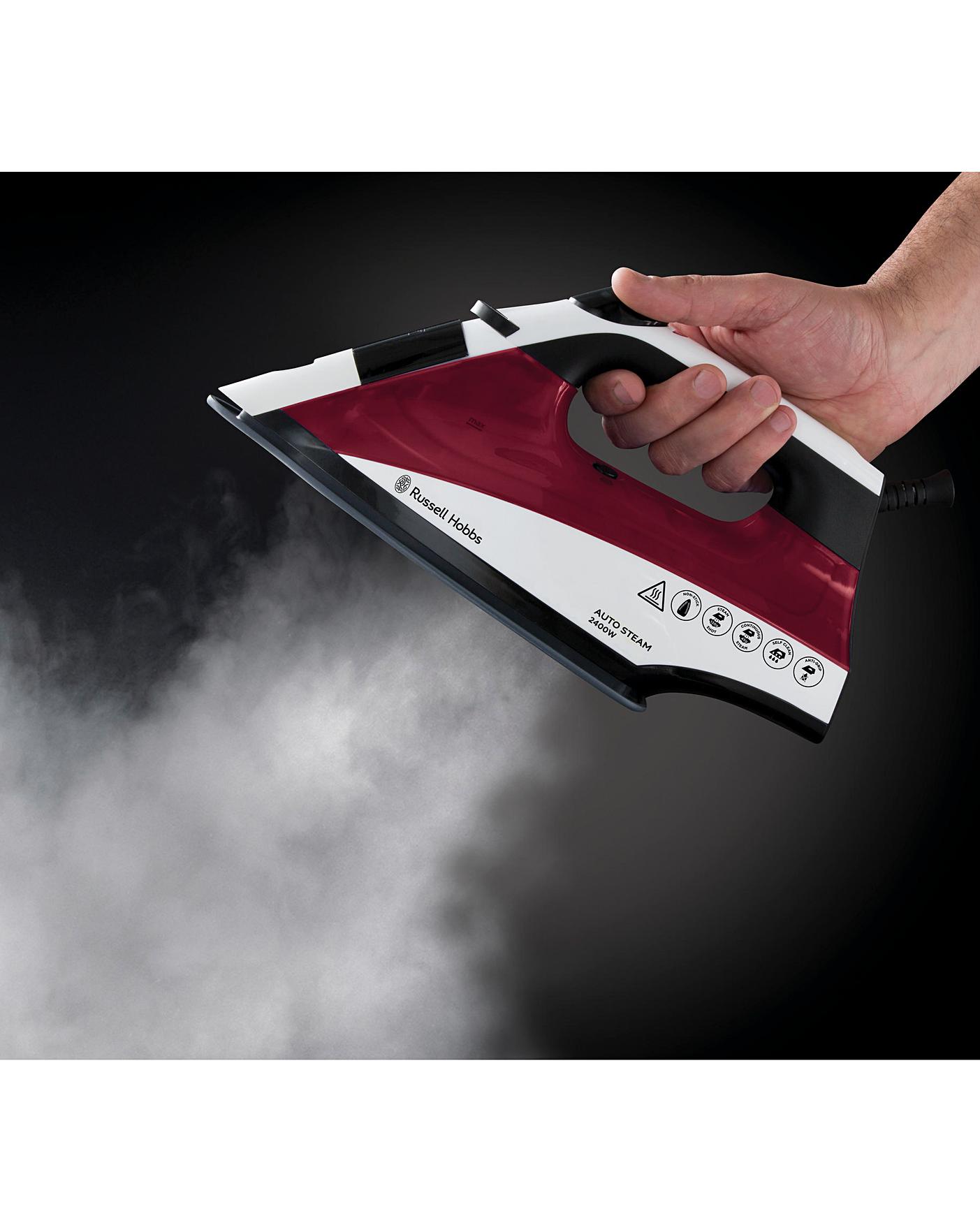 Russell Hobbs 2400w Steam Iron (red) thumbnail image