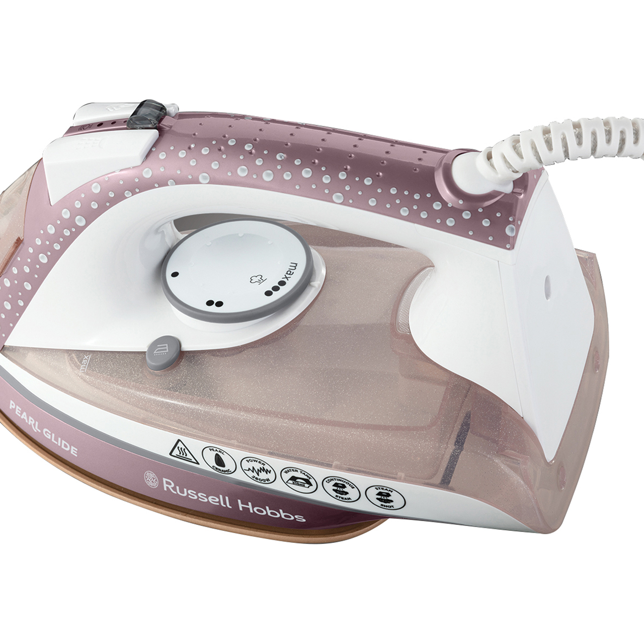 Russell Hobbs 2600w Steam Iron (Pearl) thumbnail image