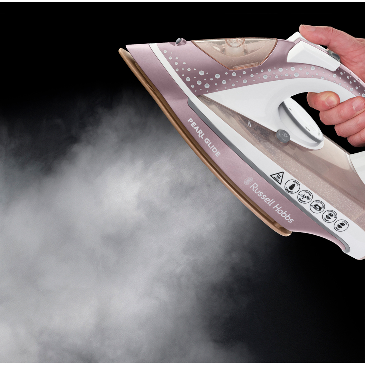 Russell Hobbs 2600w Steam Iron (Pearl) thumbnail image