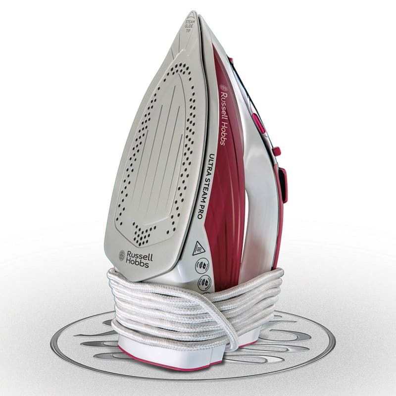 Russell Hobbs 2600W Ultra-Steam Iron - Red thumbnail image