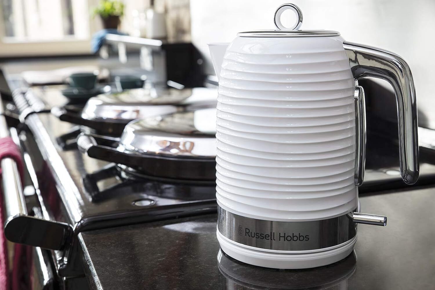 Russell Hobbs Inspire Electric Kettle - White thumbnail image