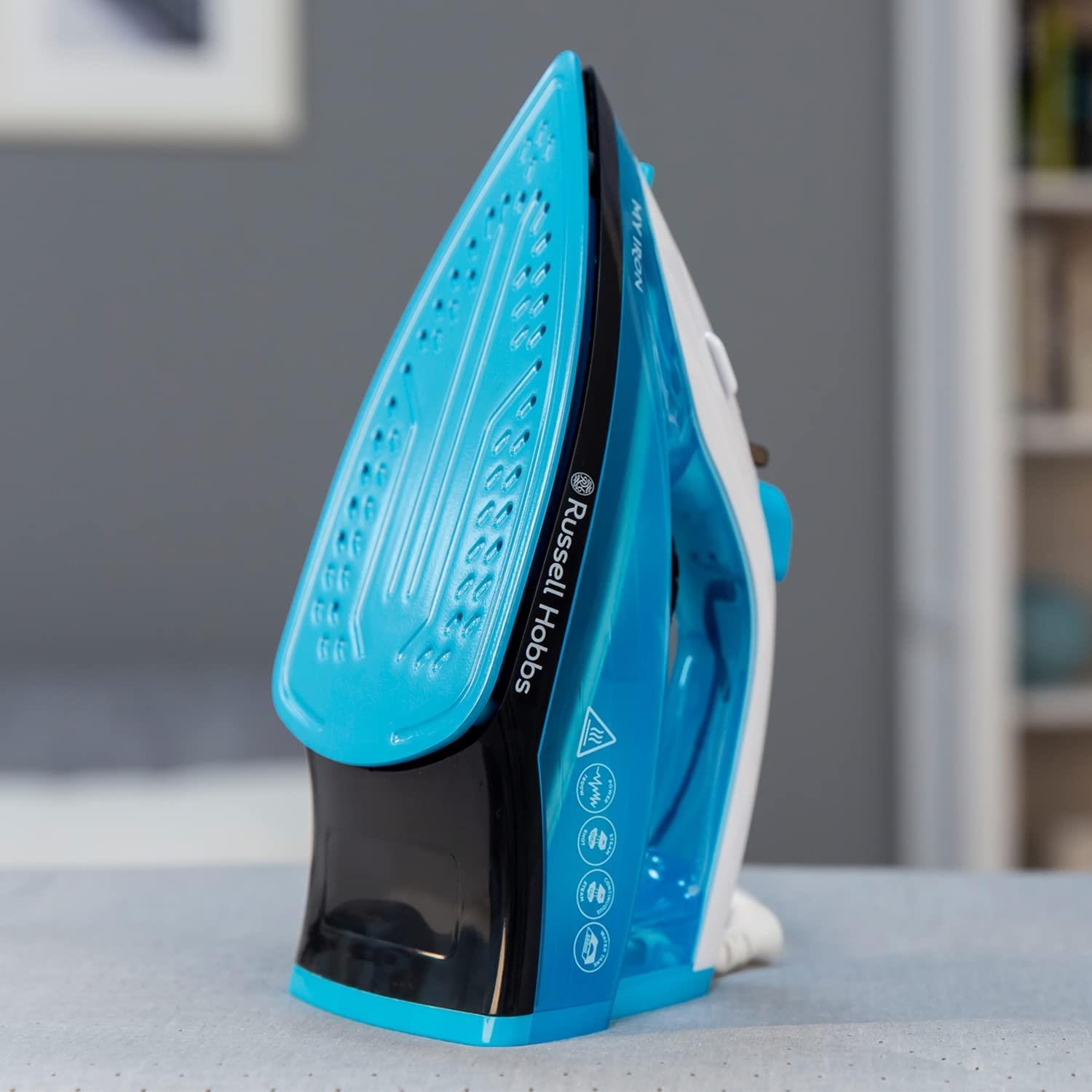 Russell Hobbs 1800w Steam Iron - Blue thumbnail image