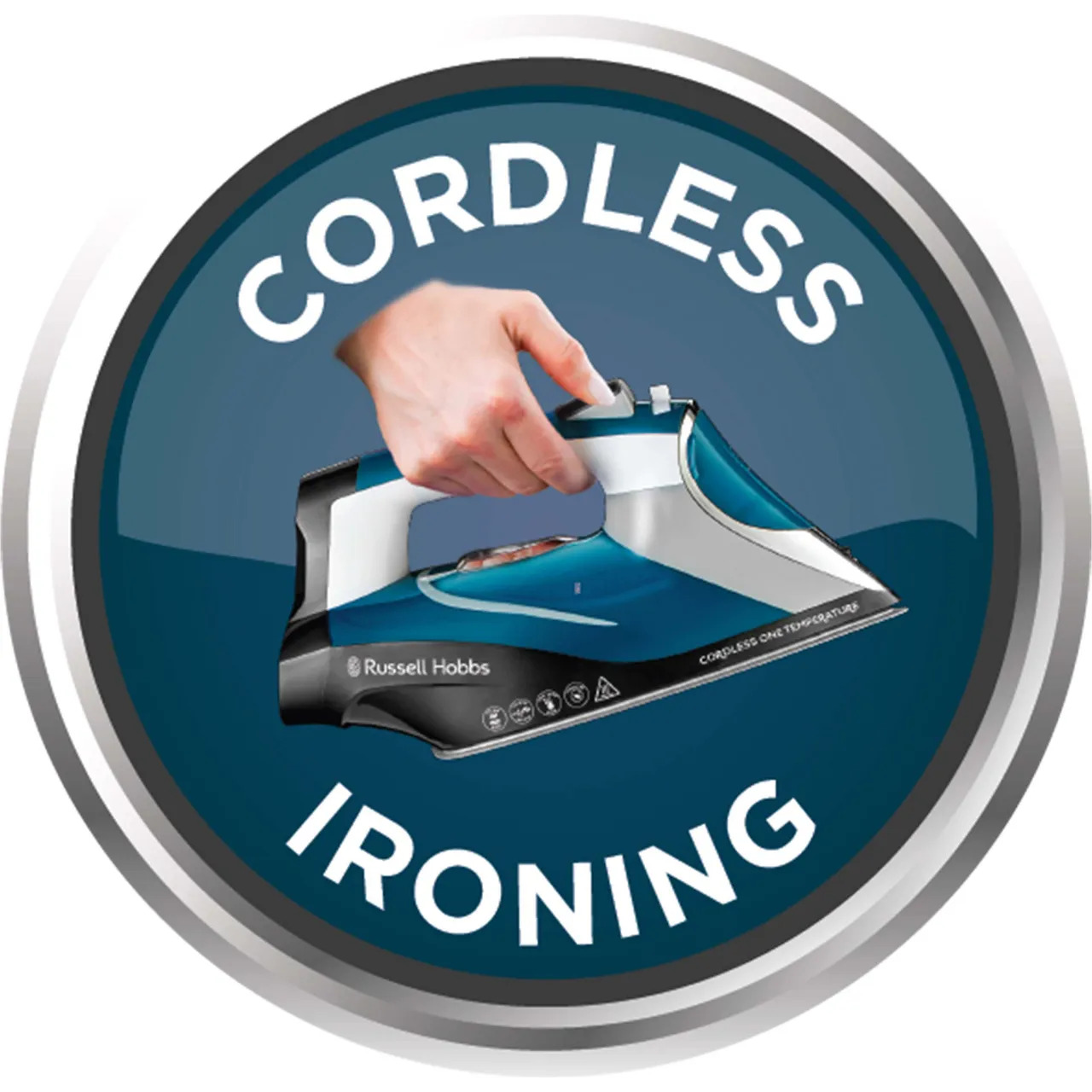 Russell Hobbs 2600w Cordless One Temp Steam Iron thumbnail image