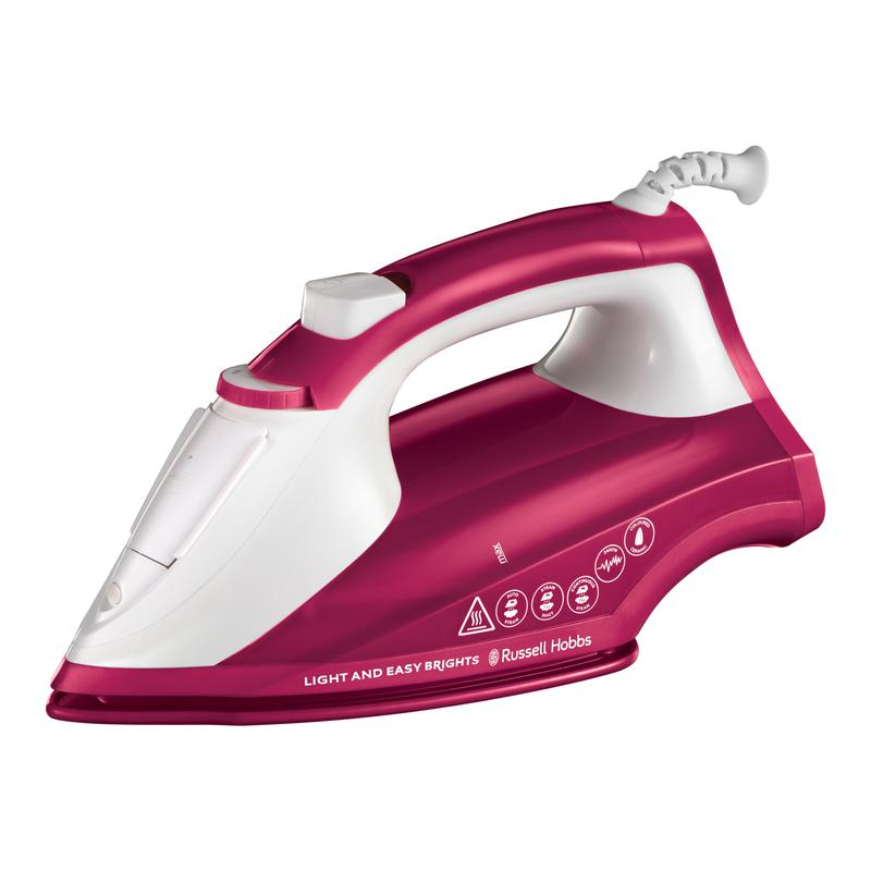 Russell Hobbs 2400w Steam Iron - Pink thumbnail image