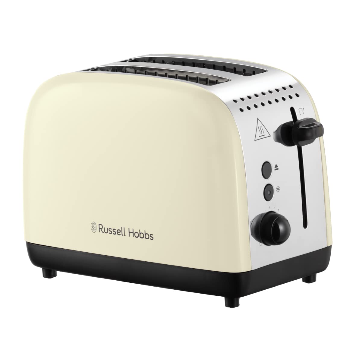 Russell Hobbs 2 Slice Toaster - Cream & Stainless Steel thumbnail image