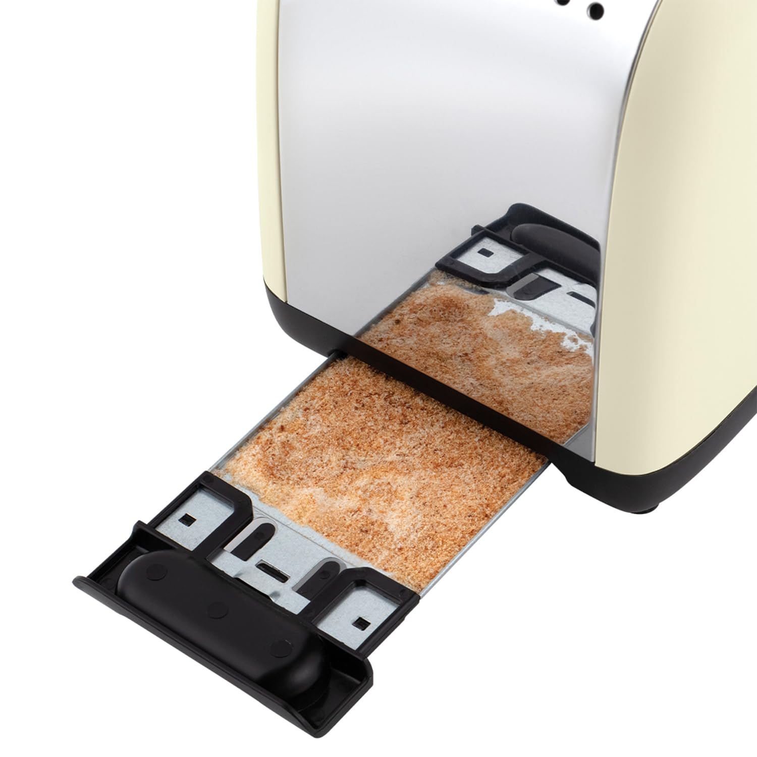 Russell Hobbs 2 Slice Toaster - Cream & Stainless Steel thumbnail image