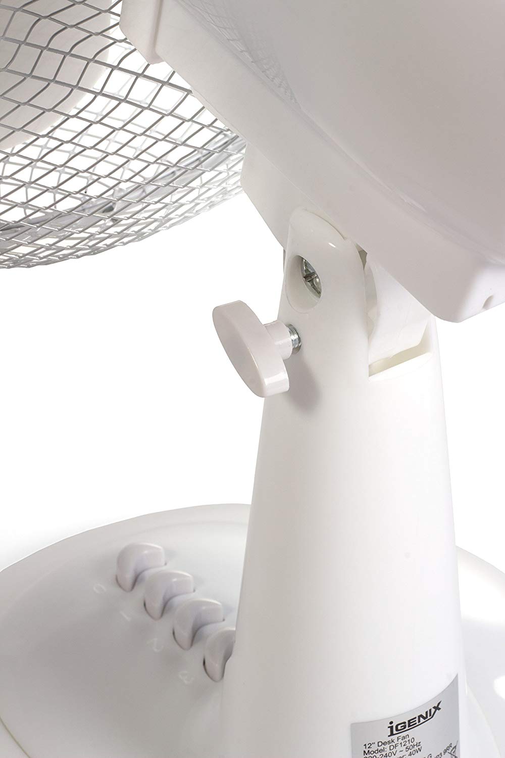 Igenix 12" Desk Fan (white) thumbnail image