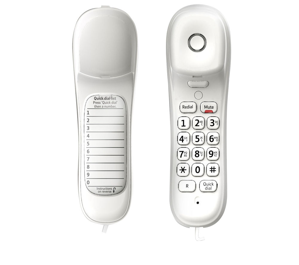 BT Corded Phone (white) thumbnail image