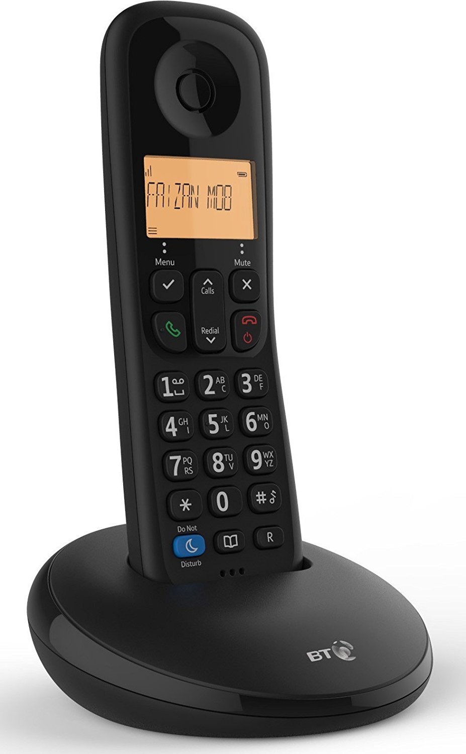 BT Cordless Phone - Single (black) thumbnail image