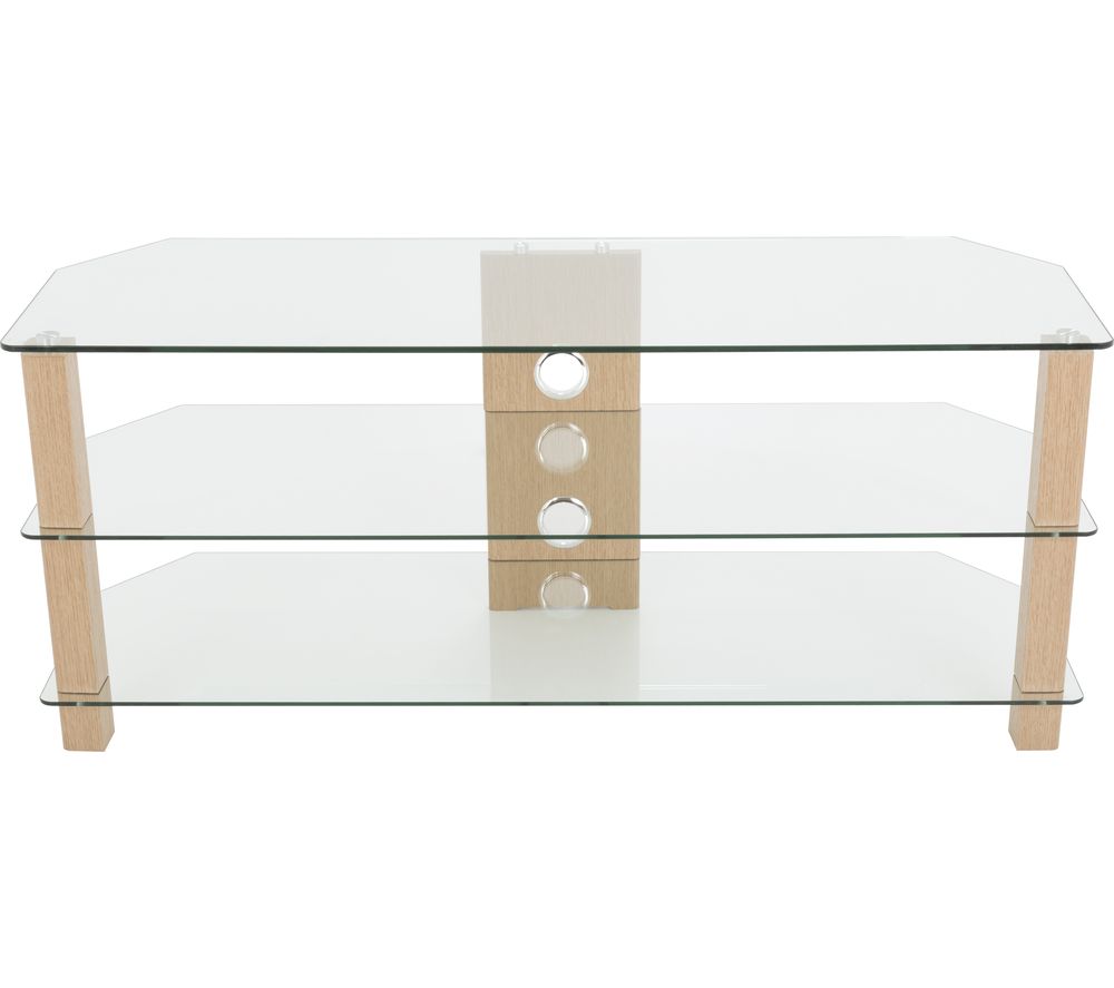 Upto 50" Tv (clear glass & oak) thumbnail image