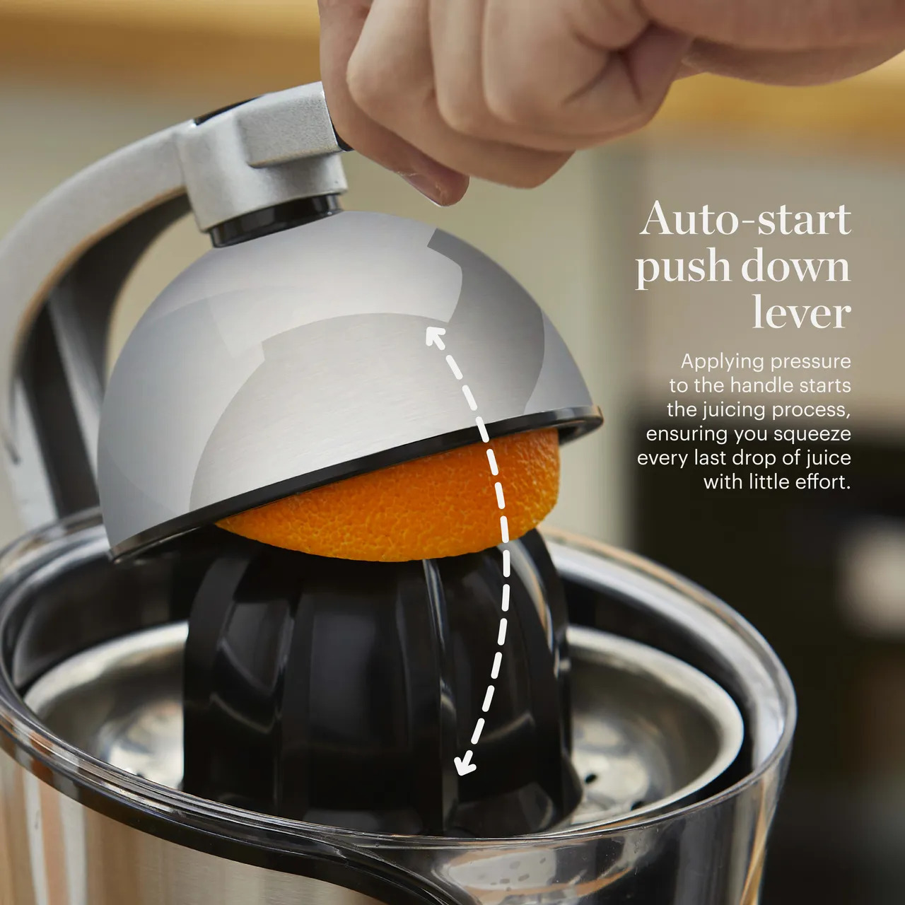 Tower Citrus Juicer - Stainless Steel thumbnail image