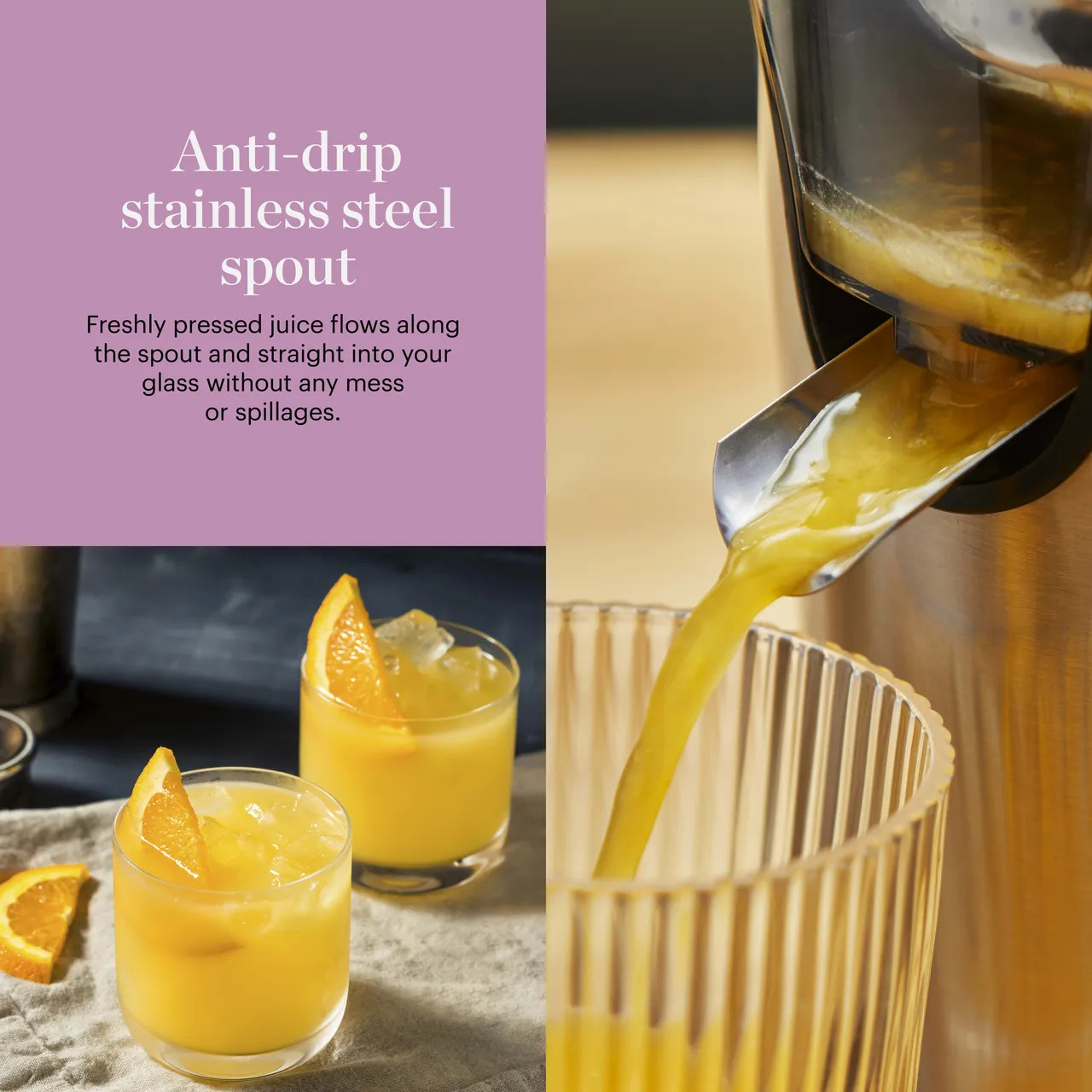 Tower Citrus Juicer - Stainless Steel thumbnail image